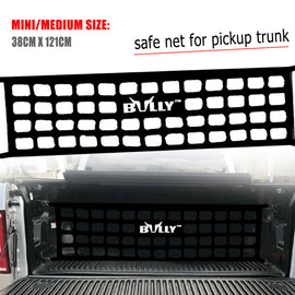 BRAND NEW BULLY BLACK UNIVERSAL COMPACT MID SIZE Pickup Truck Tailgate Net 48