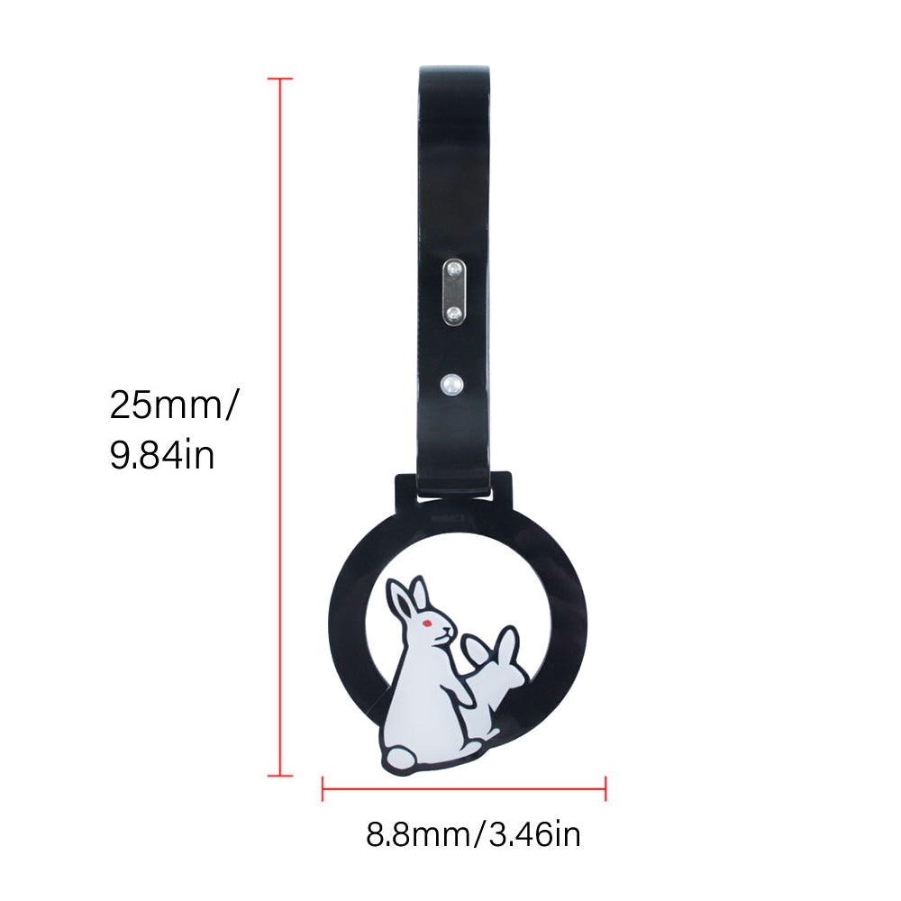 Brand New Rabbit Bunny JDM TSURIKAWA Ring Subway Train Bus Handle Strap Charm Drift