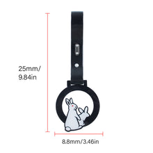 Load image into Gallery viewer, Brand New Rabbit Bunny JDM TSURIKAWA Ring Subway Train Bus Handle Strap Charm Drift