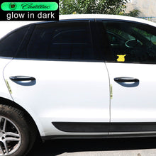 Load image into Gallery viewer, Brand New 8PCS Cadillac Glows in Dark Green Car Trunk Side Fenders Door Badge Scratch Guard Sticker