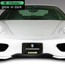 Load image into Gallery viewer, Brand New Universal 2PCS CADILLAC Black Metal License Plate Frame