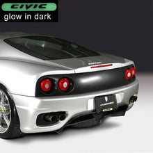 Load image into Gallery viewer, Brand New Universal 2PCS HONDA CIVIC Black Metal License Plate Frame