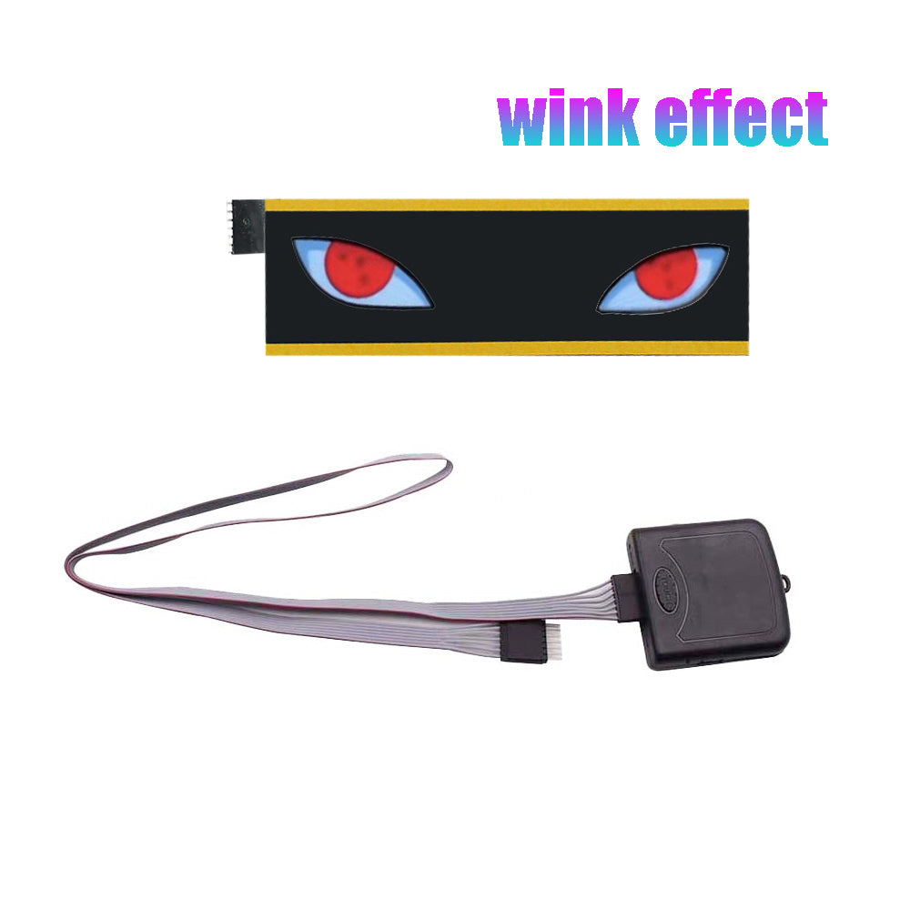 Brand New Universal Sharingan Eye JDM Glow Panel Electric Lamp Interior LED Light Sticker Window