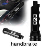 Brand New Universal 1PCS HKS Black Aluminum Car Handle Hand Brake Sleeve Cover