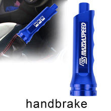 Load image into Gallery viewer, Brand New Universal 1PCS Mazdaspeed Blue Aluminum Car Handle Hand Brake Sleeve Cover