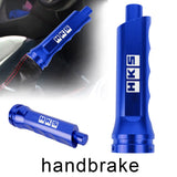 Brand New Universal 1PCS HKS Blue Aluminum Car Handle Hand Brake Sleeve Cover