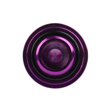 Load image into Gallery viewer, Brand New JDM Purple Engine Oil Cap With Real Carbon Fiber JDM LEAF Sticker Emblem For Nissan