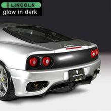 Load image into Gallery viewer, Brand New Universal 2PCS LINCOLN Black Metal License Plate Frame