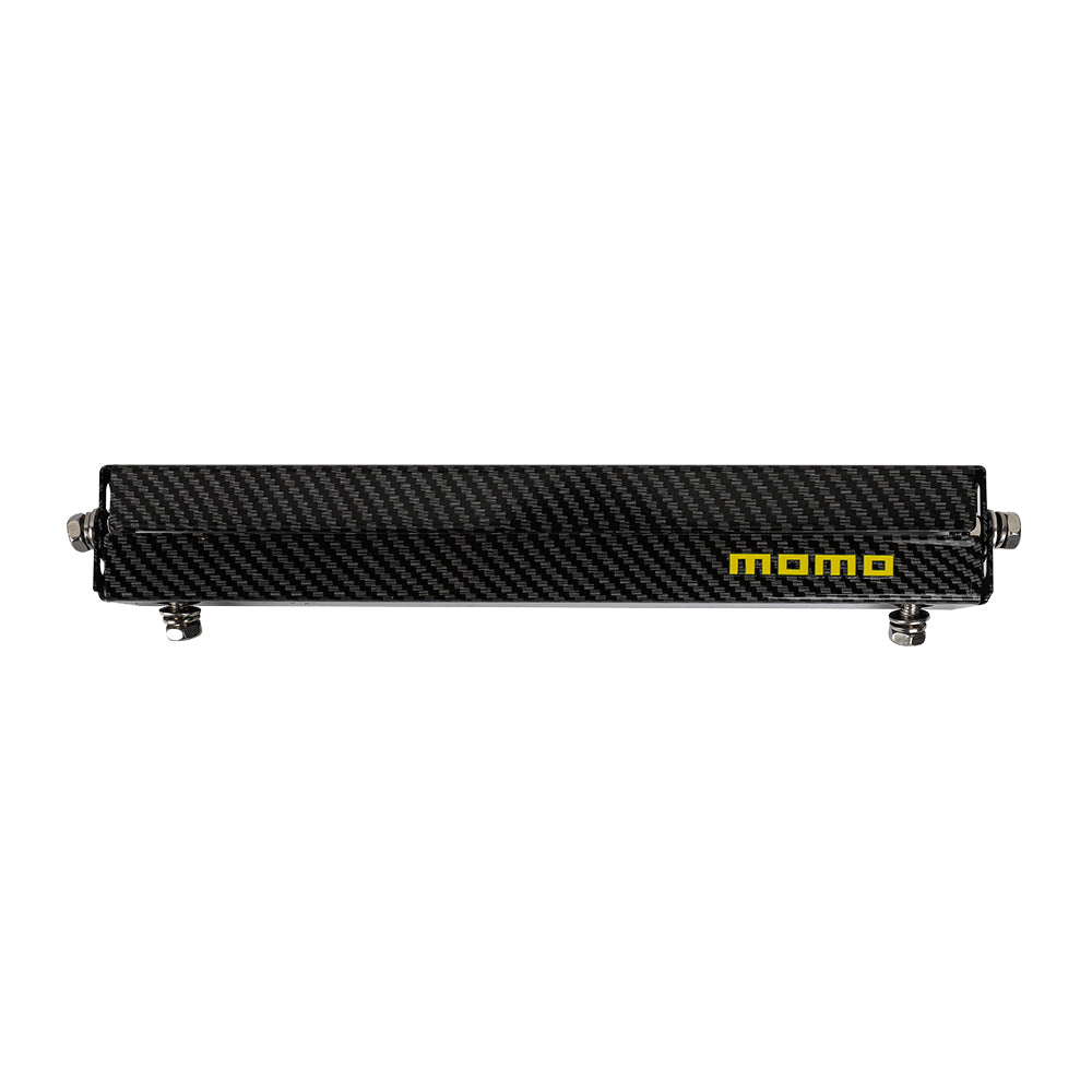 BRAND NEW 1PCS JDM Momo Carbon Fiber Look Bumper Front License Plate Holder Relocate Adjustable Bracket