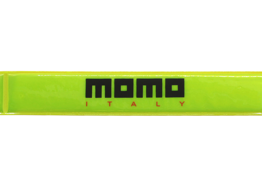 BRAND NEW JDM MOMO REFLECTIVE STRIP DOUBLE SIDED KEYCHAIN