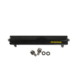 BRAND NEW 1PCS JDM Momo Carbon Fiber Look Bumper Front License Plate Holder Relocate Adjustable Bracket