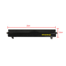 Load image into Gallery viewer, BRAND NEW 1PCS JDM Momo Carbon Fiber Look Bumper Front License Plate Holder Relocate Adjustable Bracket