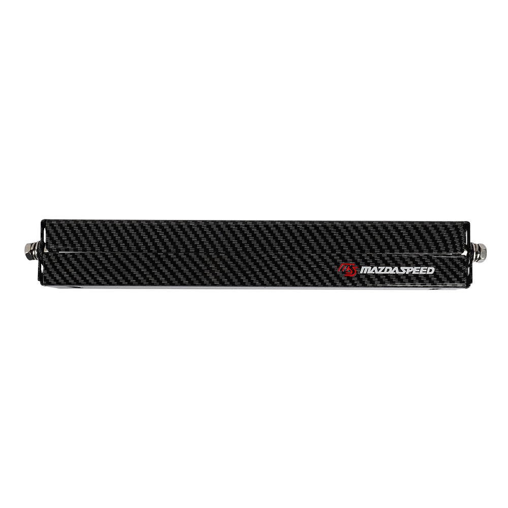 BRAND NEW 1PCS JDM Mazdaspeed Carbon Fiber Look Bumper Front License Plate Holder Relocate Adjustable Bracket