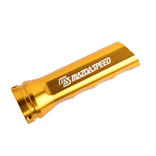 Load image into Gallery viewer, Brand New Universal 1PCS Mazdaspeed Gold Aluminum Car Handle Hand Brake Sleeve Cover