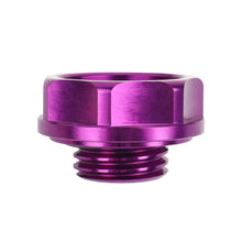 Load image into Gallery viewer, Brand New Mugen Purple Engine Oil Cap With Real Carbon Fiber Mugen Sticker Emblem For Honda / Acura
