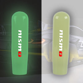 Brand New 15CM Nismo Universal Glow In the Dark Green Manual Long Stick Shift Knob M8 M10 M12 Adapter
