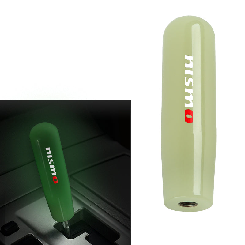 Brand New 15CM Nismo Universal Glow In the Dark Green Manual Long Stick Shift Knob M8 M10 M12 Adapter