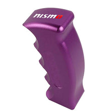 Load image into Gallery viewer, Brand New Nismo Universal Purple Aluminum Slotted Pistol Grip Handle Manual Gear Shift Knob Shifter M8 M10 M12