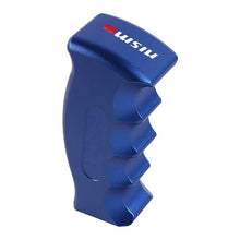 Load image into Gallery viewer, Brand New Nismo Universal Blue Aluminum Slotted Pistol Grip Handle Manual Gear Shift Knob Shifter M8 M10 M12