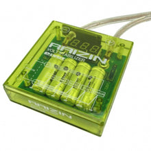 Load image into Gallery viewer, Brand New RAIZIN Yellow Fuel Saver JDM Universal Voltage Stabilizer Connects to Battery