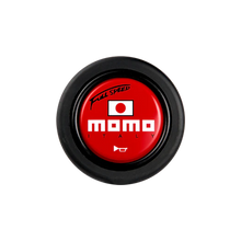 Load image into Gallery viewer, Brand New Universal Momo Car Horn Button Black Steering Wheel Center Cap W/Packaging