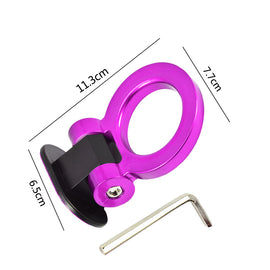 Brand New Universal Sports Purple JDM Track Racing Style Tow Hook Ring For All Car Truck SUV