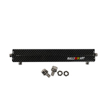 Load image into Gallery viewer, BRAND NEW 1PCS JDM Ralliart Carbon Fiber Look Bumper Front License Plate Holder Relocate Adjustable Bracket