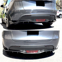 Load image into Gallery viewer, Brand New Tesla Model Y 2020-2023 Rear Lower Lip Bumper Lip Diffuser Real Carbon Fiber