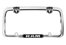 Load image into Gallery viewer, BRAND NEW Official Licensed Product Cruiser Accessories License Plate Frame RAM Logo Chrome (11135) License Pate Frame