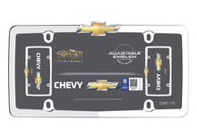 Load image into Gallery viewer, BRAND NEW Official Licensed Product Cruiser Accessories License Plate Frame Chevrolet Logo Chrome (10437) License Pate Frame