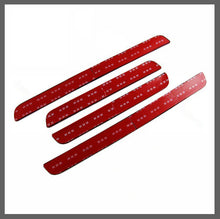 Load image into Gallery viewer, Brand New 4PCS Universal Scion Red Rubber Car Door Scuff Sill Cover Panel Step Protector