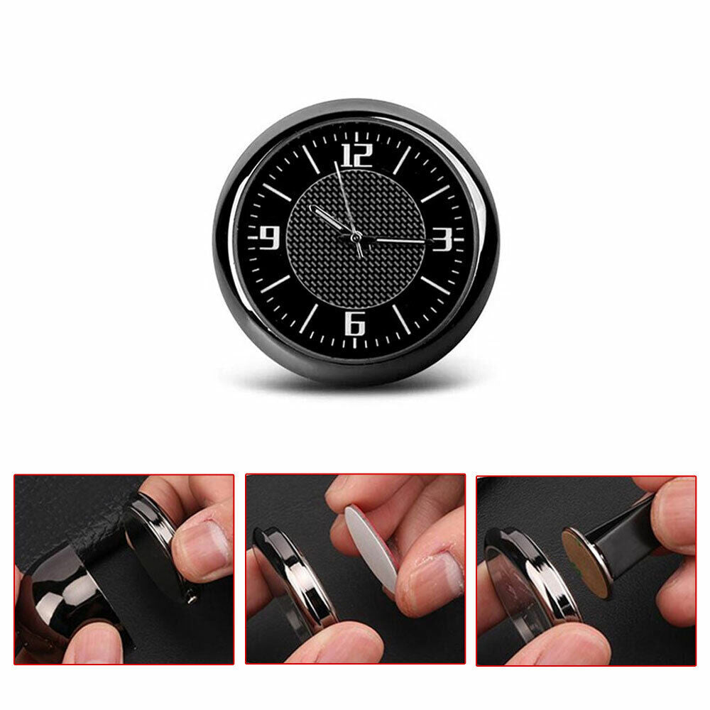 Brand New Universal Cadillac Mini Clock Car Watch Air Vents Outlet Clip Dashboard Time Display Accessories