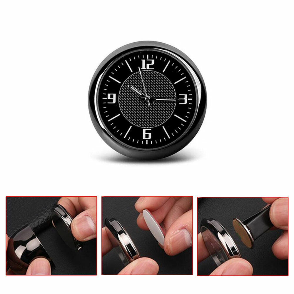 Brand New Universal Mitsubishi Mini Clock Car Watch Air Vents Outlet Clip Dashboard Time Display Accessories