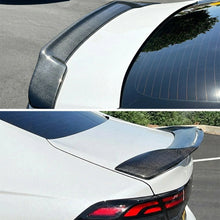Load image into Gallery viewer, Brand New 2023-2026 HONDA ACCORD R STYLE REAL CARBON FIBER HIGHKICK DUCKBILL TRUNK SPOILER