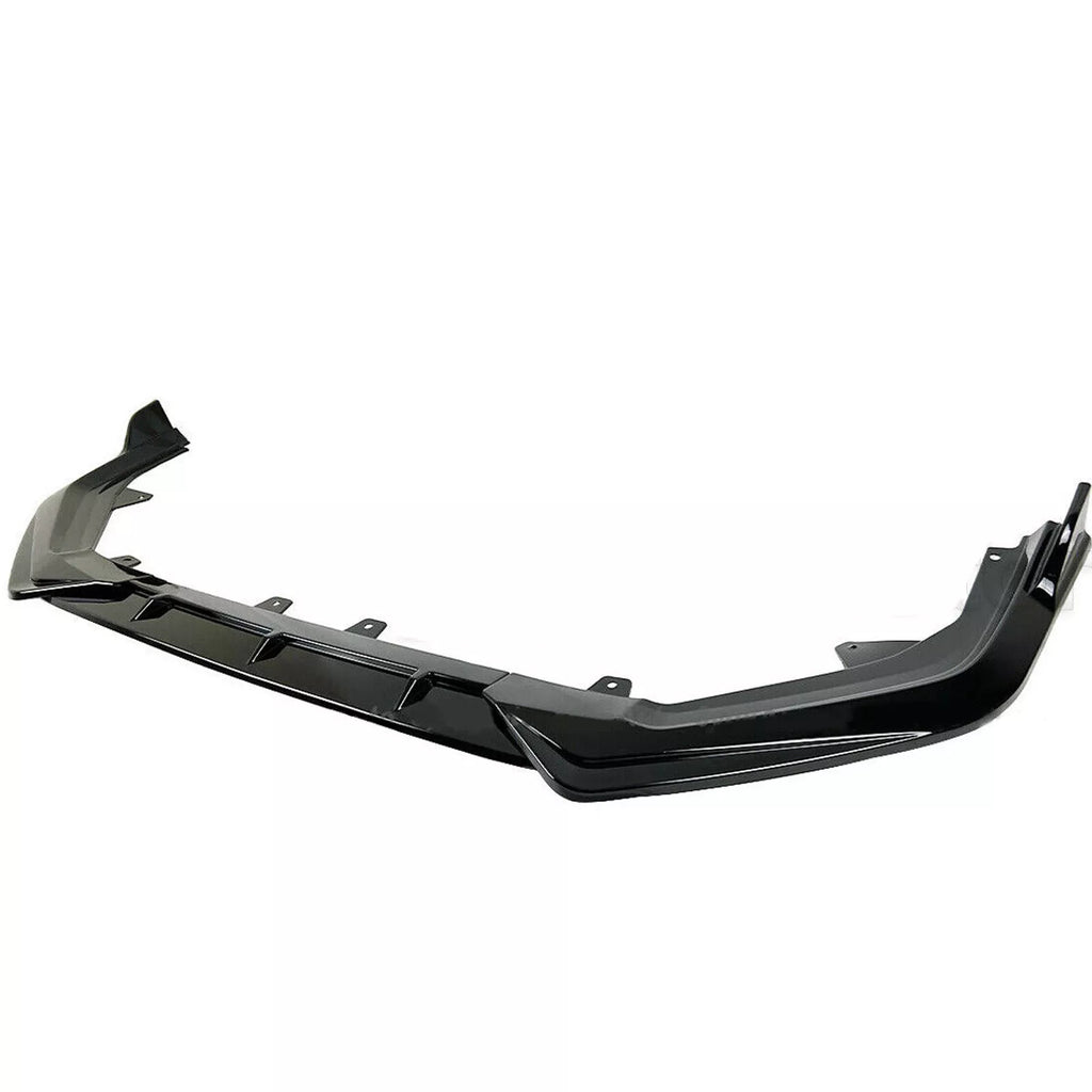 BRAND NEW 2022-2024 Honda Civic 4DR SEDAN LX EX Si JDM 3PCS GLOSSY BLACK FRONT BUMPER LIP SPLITTER KIT