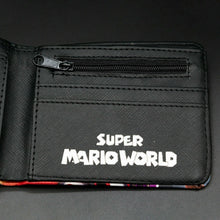 Load image into Gallery viewer, Brand New Men Super Mario Bros Purse Short Bifold Fashion Leather Wallet