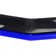 Load image into Gallery viewer, Brand New 5PCS UNIVERSAL GLOSSY BLACK / BLUE FRONT BUMPER LIP SPLITTER KIT