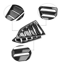 Load image into Gallery viewer, Brand New 2PCS Camaro 2016-2023 Carbon Fiber Look Side Window Scoop Quarter Louver Cover