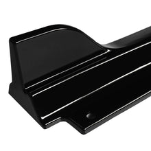 Load image into Gallery viewer, BRAND NEW 2022-2024 Honda Civic 4DR SEDAN LX EX Si JDM 3PCS GLOSSY BLACK FRONT BUMPER LIP SPLITTER KIT