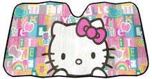 Load image into Gallery viewer, BRAND New Hello Kitty Plasticolor Official License Product Sunshade Car Truck or SUV Front Hello Kitty Windshield