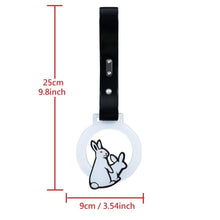 Load image into Gallery viewer, Brand New Rabbit Bunny JDM TSURIKAWA Ring Subway Train Bus Handle Strap Charm Drift