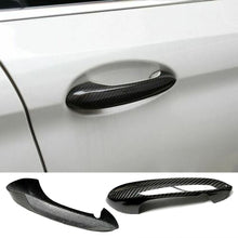 Load image into Gallery viewer, Brand New 2PCS 2019-2024 BMW G14 / G42 / G22 / G82 M4 / F91 M8 Real Carbon Fiber Door Handle Knob Cover Trim