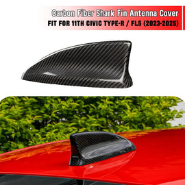 BRAND NEW 2022-2025 HONDA CIVIC 11TH GEN REAL CARBON FIBER SHARK FIN ANTENNA COVER CAP