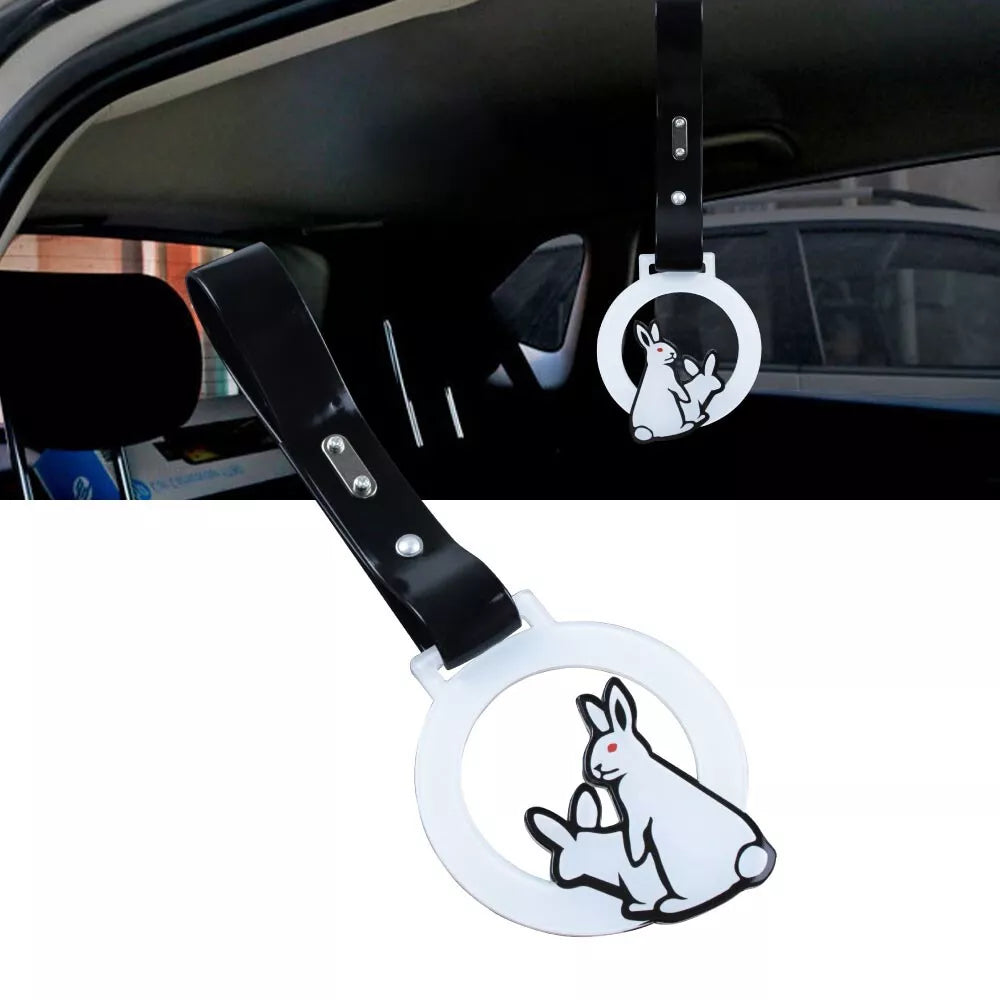 Brand New Rabbit Bunny JDM TSURIKAWA Ring Subway Train Bus Handle Strap Charm Drift