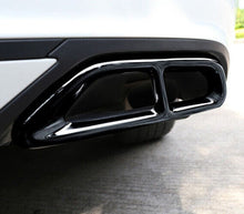 Load image into Gallery viewer, Brand New Honda Accord 2018-2022 Car Rear Cylinder Exhaust Muffler Tip Tail Pipe Glossy Black Metal Cover Trim