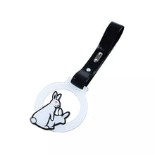 Load image into Gallery viewer, Brand New Rabbit Bunny JDM TSURIKAWA Ring Subway Train Bus Handle Strap Charm Drift