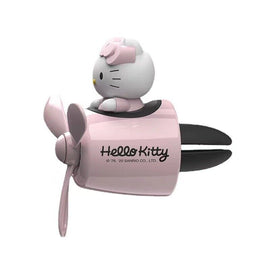 Brand New Hello Kitty Sanrio Car Air Freshener Aromatherapy Pilot Rotating Propeller Air Outlet Fragrance US