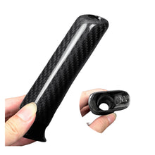 Load image into Gallery viewer, BRAND NEW 2007-2022 SUBARU WRX &amp; STI REAL CARBON FIBER PARKING E BRAKE HANDLE HANDBRAKE