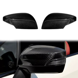 Brand New 2015-2021 Subaru WRX STI Real Carbon Fiber Side View Mirror Cover Caps
