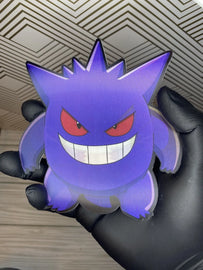 Brand New Pokemon Gengar 3D Lenticular Motion Car Sticker Decal Peeker Nintendo